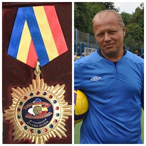 Александр Тихонов награжден почётным знаком «Футбольная слава Дона»